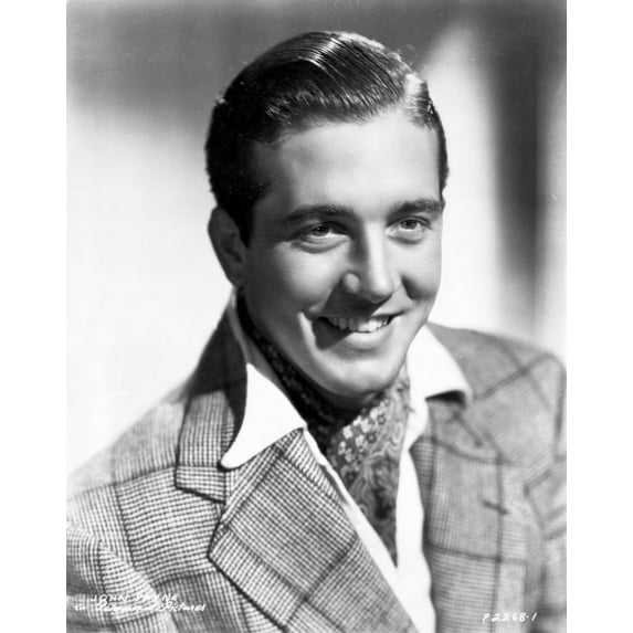 John Payne wearing a Checkered Suit in a Classic Portrait Photo Print (8 x 10)