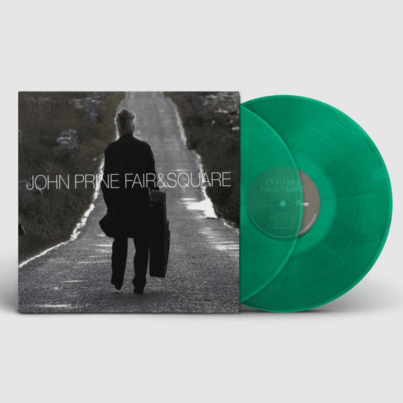 John Prine Fair & Square (Green Vinyl) Records & LPs