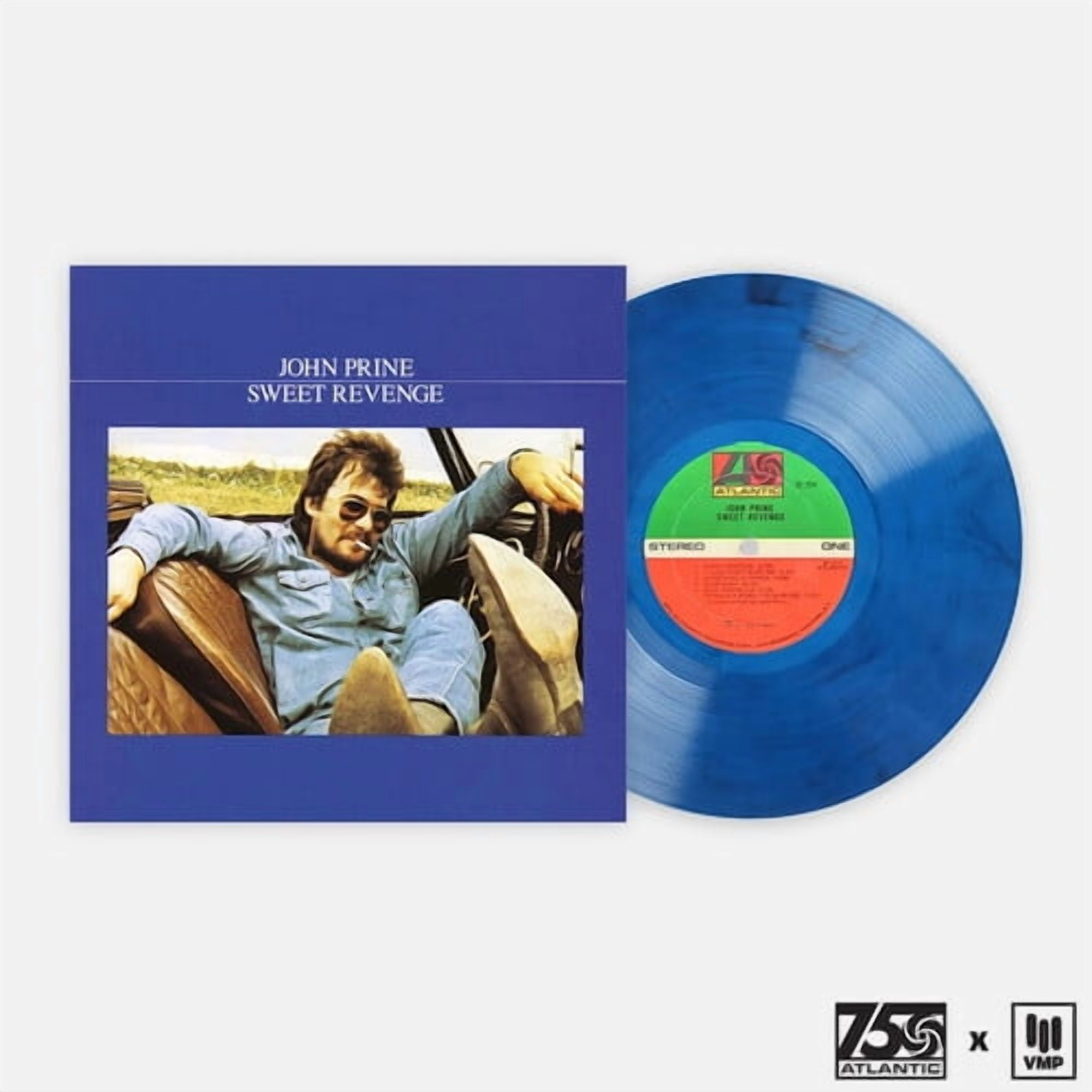 John Prine - Sweet Revenge - 180-Gram Black & Blue Colored Vinyl - Music & Performance