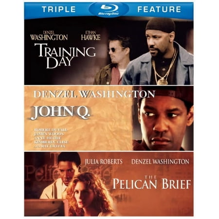 John Q./The Pelican Brief/Training Day [3 Discs] [Blu-ray]