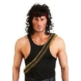thumbnail image 1 of John Rambo Wig Rambo Adult, 1 of 6