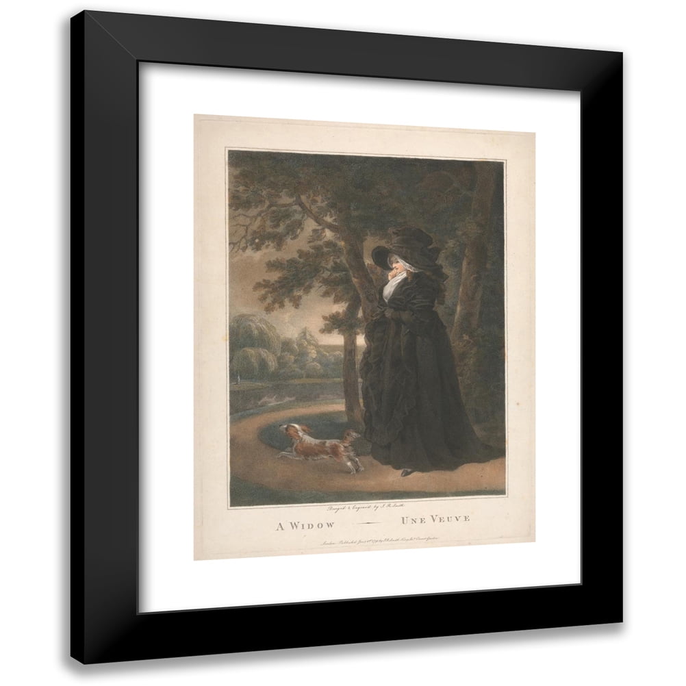 John Raphael Smith 12x14 Black Modern Framed Museum Art Print Titled ...