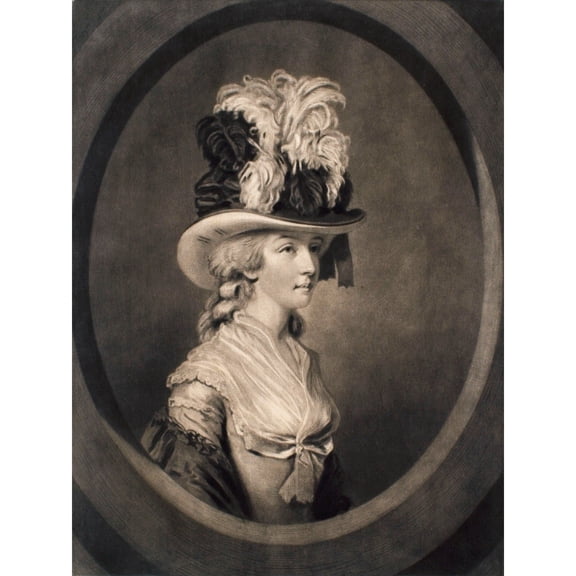 John Raphael Smith Miss Johnston 1762 Extra Large XL Wall Art Poster Print