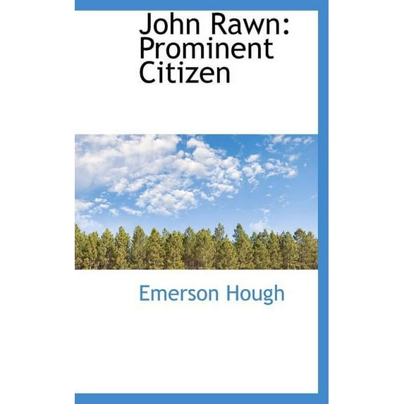 John Rawn : Prominent Citizen (Hardcover)