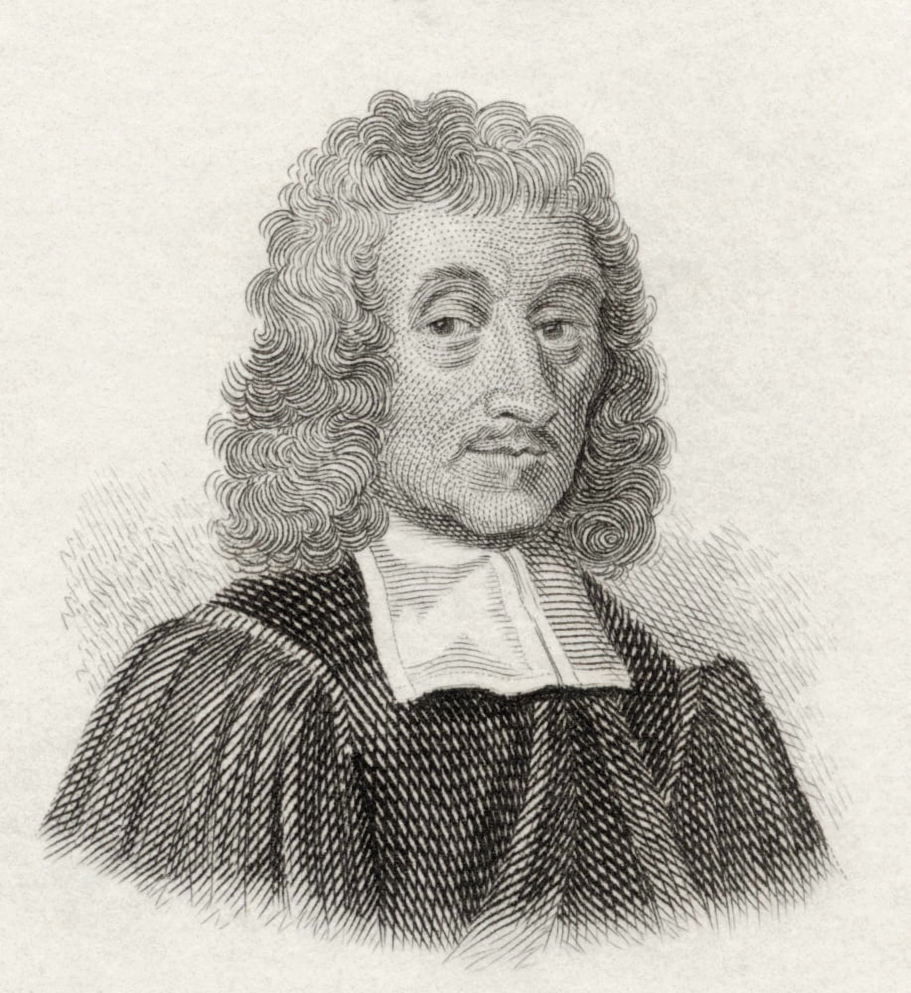 John Ray Also Spelled Wray1627 To 1705 English Naturalist And Botanist From Crabbs Historical Dictionary Published 1825 Canvas Art - Ken Welsh  Design Pics (14 x 15)