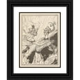thumbnail image 1 of John Rea Neill 11x14 Black Ornate Wood Framed Double Matted Museum Art Print Titled: The Sea Fairies Pl 28 (1911), 1 of 5