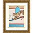 thumbnail image 1 of John Rea Neill 11x14 Gold Ornate Wood Frame and Double Matted Museum Art Print Titled - Ozma of Oz Pl 22 (1907), 1 of 4