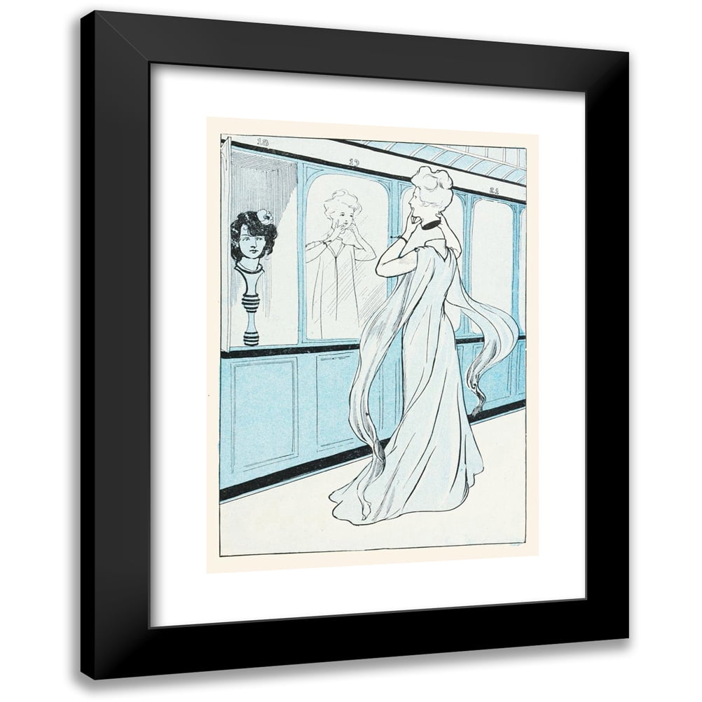 John Rea Neill 14x18 Black Modern Framed Museum Art Print Titled - Ozma ...