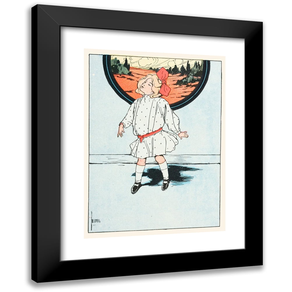 John Rea Neill 14x18 Black Modern Framed Museum Art Print Titled - Ozma ...