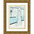 thumbnail image 1 of John Rea Neill 14x18 Gold Ornate Wood Frame and Double Matted Museum Art Print Titled - Ozma of Oz Pl 17 (1907), 1 of 4