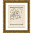 thumbnail image 1 of John Rea Neill 15x18 Gold Ornate Wood Frame and Double Matted Museum Art Print Titled - The Marvelous Land of Oz Pl.11 (1904), 1 of 4