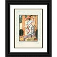 thumbnail image 1 of John Rea Neill 18x24 Black Ornate Framed Double Matted Museum Art Print Titled: Ozma of Oz Pl 16 (1907), 1 of 5