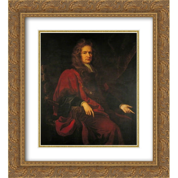 John Riley 2x Matted 20x24 Gold Ornate Framed Art Print 'Sir Robert Clayton'