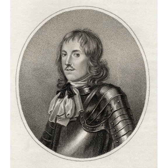 John Robartes 1St Earl Of Radnor 1606 _ 1685 English Politician And Army Officer From The Book A Catalogue Of Royal And Noble Authors Volume Iii Published 1806 Poster Print (13 x 15)