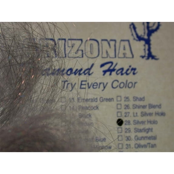 John Rohmer Arizona Diamond Hair - Silver Holo