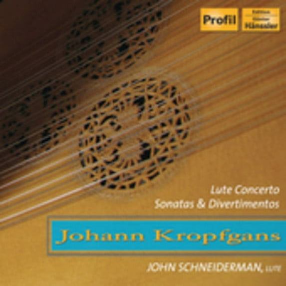 John Schneiderman - Lute Concerto - Music & Performance - CD