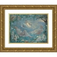 thumbnail image 1 of John Simmons 24x19 Gold Ornate Framed and Double Matted Museum Art Print Titled - Titania Asleep; a Scene from ‘A Midsummer Night's Dream’, Act II, Scene II (1873), 1 of 4