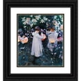 thumbnail image 1 of John Singer Sargent 12x13 Black Ornate Wood Framed Double Matted Museum Art Print Titled: Carnation, Lily, Lily, Rose (1885), 1 of 5