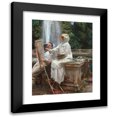 thumbnail image 1 of John Singer Sargent 12x14 Black Modern Framed Museum Art Print Titled - The Fountain, Villa Torlonia Frascati, Italy (1907), 1 of 5