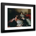 thumbnail image 1 of John Singer Sargent 14x12 Black Modern Framed Museum Art Print Titled - Essie, Ruby and Ferdinand Wertheimer (Around 1900), 1 of 5