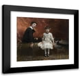 thumbnail image 1 of John Singer Sargent 14x12 Black Modern Framed Museum Art Print Titled - Portrait of Edouard and Marie-Louise Pailleron (1881), 1 of 5