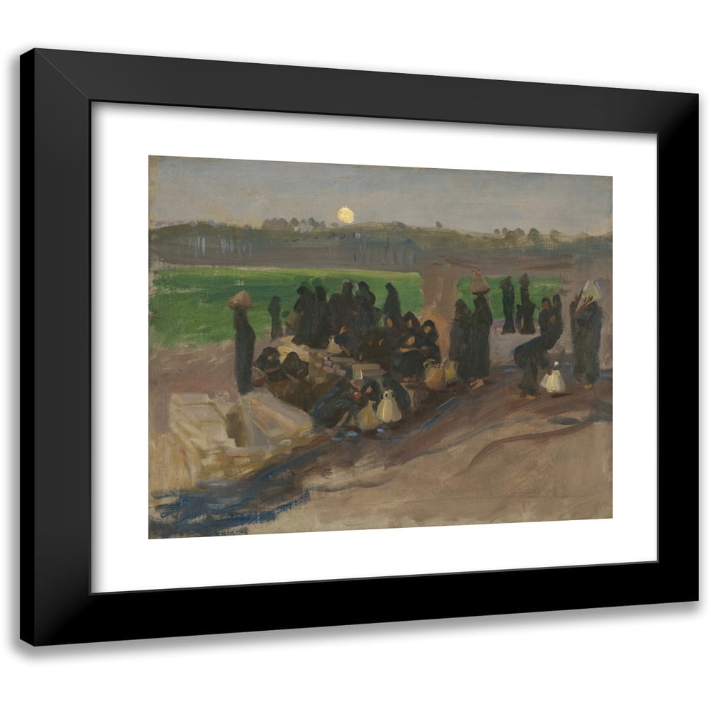 John Singer Sargent 14x12 Black Modern Framed Museum Art Print Titled ...