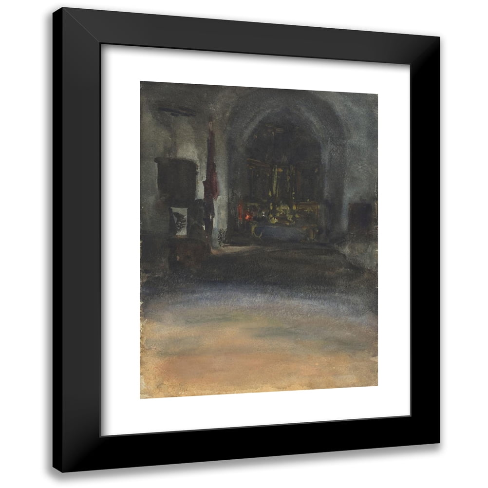 John Singer Sargent 14x18 Black Modern Framed Museum Art Print Titled ...
