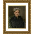 thumbnail image 1 of John Singer Sargent 15x18 Gold Ornate Wood Frame and Double Matted Museum Art Print Titled - Mary Eliza Mead (ca.&nbsp;1893), 1 of 4