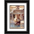 thumbnail image 1 of John Singer Sargent 2x Matted 18x24 Black Ornate Framed Art Print 'Spanish Fountain', 1 of 2