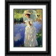 thumbnail image 1 of John Singer Sargent 2x Matted 20x24 Black Ornate Framed Art Print 'Morning Walk', 1 of 2