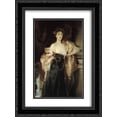 thumbnail image 1 of John Singer Sargent 2x Matted 20x24 Black Ornate Framed Art Print 'Portrait of Lady Helen Vincent, Viscountess d'Abernon', 1 of 2