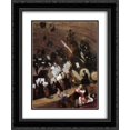 thumbnail image 1 of John Singer Sargent 2x Matted 20x24 Black Ornate Framed Art Print 'Rehearsal of the Pas de Loup Orchestra at the Cirque d'Hiver', 1 of 2