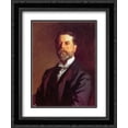 thumbnail image 1 of John Singer Sargent 2x Matted 20x24 Black Ornate Framed Art Print 'Self Portrait', 1 of 2
