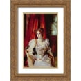thumbnail image 1 of John Singer Sargent 2x Matted 20x24 Gold Ornate Framed Art Print 'Miss Eden', 1 of 2