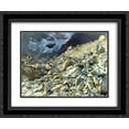 thumbnail image 1 of John Singer Sargent 2x Matted 24x20 Black Ornate Framed Art Print 'The Moraine', 1 of 2