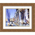 thumbnail image 1 of John Singer Sargent 2x Matted 24x20 Gold Ornate Framed Art Print 'Rio dell'Angelo', 1 of 2