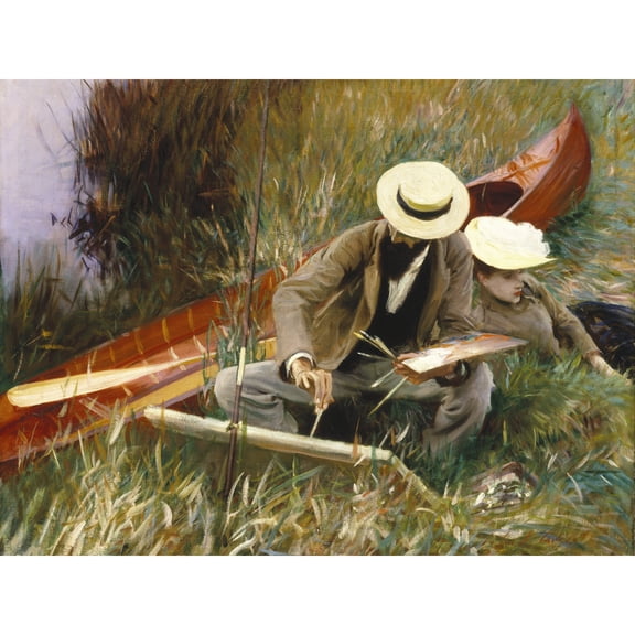 John Singer Sargent An Out Of Doors Study Extra Large Art Print Wall Mural Poster Premium XL