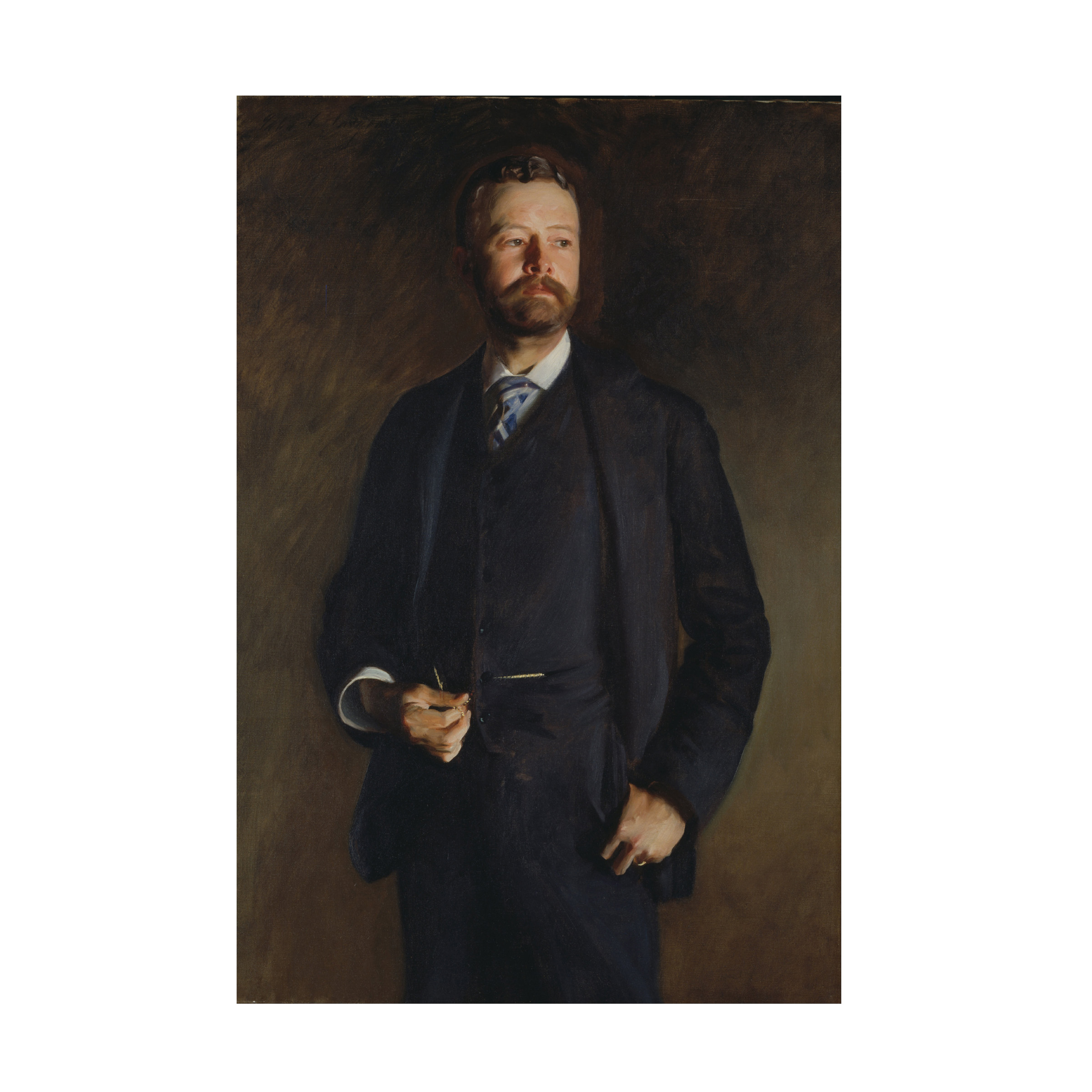 John Singer Sargent 'Henry Cabot Lodge' Canvas Art