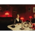 thumbnail image 1 of John Singer Sargent Le Verre De Porto A Dinner Table At Night Extra Large Art Print Wall Mural Poster Premium XL, 1 of 3