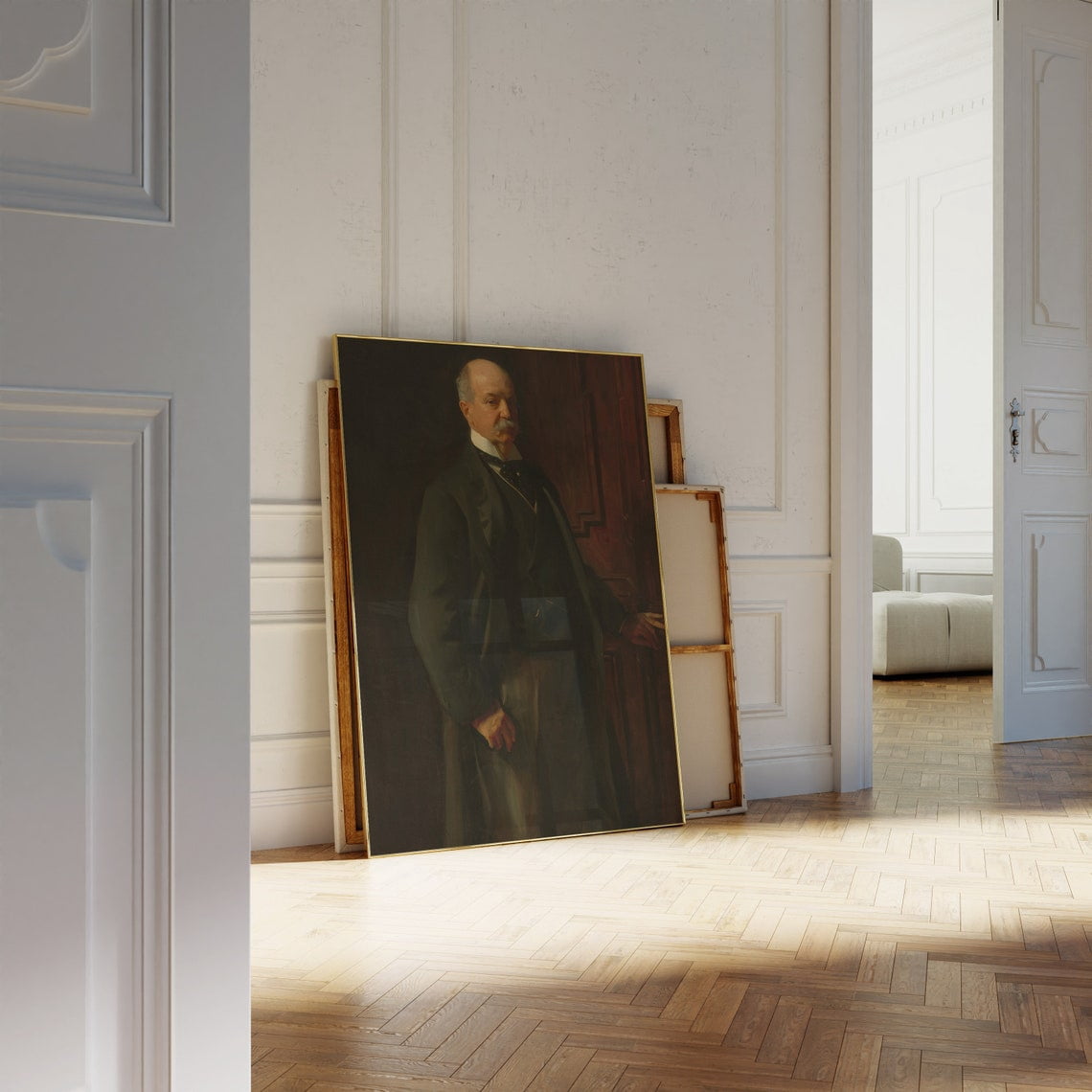 John Singer Sargent Peter Widener Vintage Oil Wall Art, Music Room ...