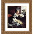 thumbnail image 1 of John Singleton Copley 2x Matted 20x24 Gold Ornate Framed Art Print 'Mrs. Clark Gayton', 1 of 2