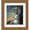 thumbnail image 1 of John Singleton Copley 2x Matted 20x24 Gold Ornate Framed Art Print 'Mrs.Daniel Denison Rogers', 1 of 2