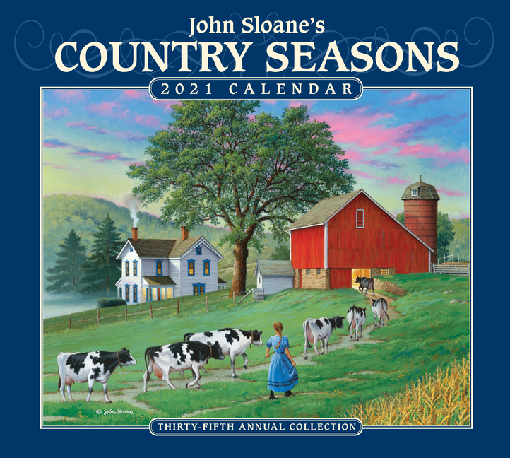 Sloane's　Calendar　Country　Wall　(Calendar)　2021　Seasons　John　Deluxe