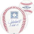 thumbnail image 1 of John Smoltz Autographed Official Hall of Fame HOF Logo Baseball Atlanta Braves "HOF 15" Beckett BAS Witness 216013, 1 of 2