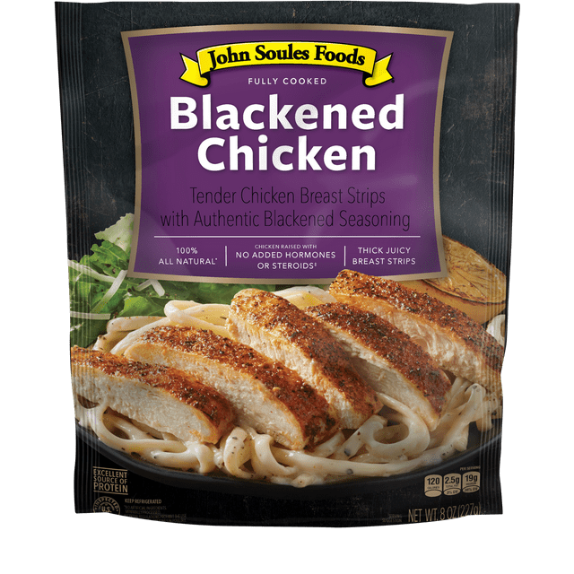 John Soules Foods, 100 All Natural, Fresh Blackened Chicken Breast