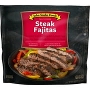 John Soules Foods, Fully Cooked, All Natural No Hormones Beef Steak Fajitas Strips Family Size 24oz, Frozen
