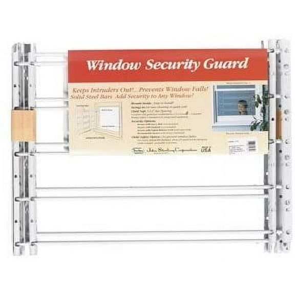John Sterling 1135 Window Mount Adjustable 18", 42" Max Range, Steel Security Bar 2 Piece