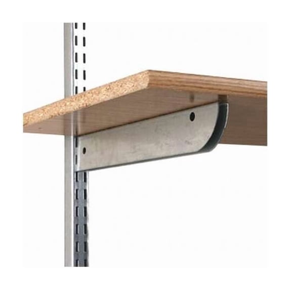 Knape & Vogt BK-0102-14 Heavy Duty Shelf Bracket, 14 in L, Steel