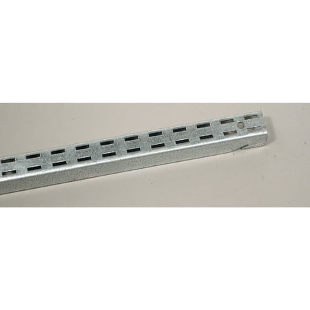 John Sterling FAST-MOUNT Adjustable Wall Standard, 48-inch, Galvanized, BK-0100-4