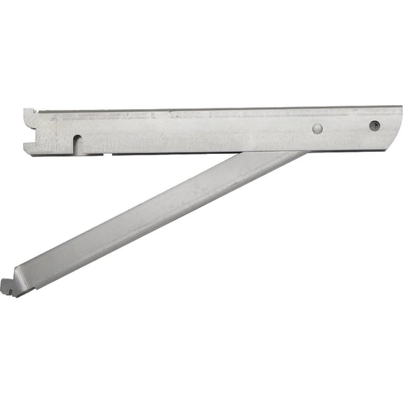 John Sterling Fast-Mount 13 In. Galvanized Steel Supported Shelf Bracket - 1 Each